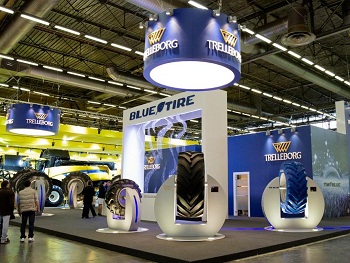 Презентация компании Trelleborg на выставке SIMA 2013, которая проходила в Париже (Франция) с 24 по 28 Февраля